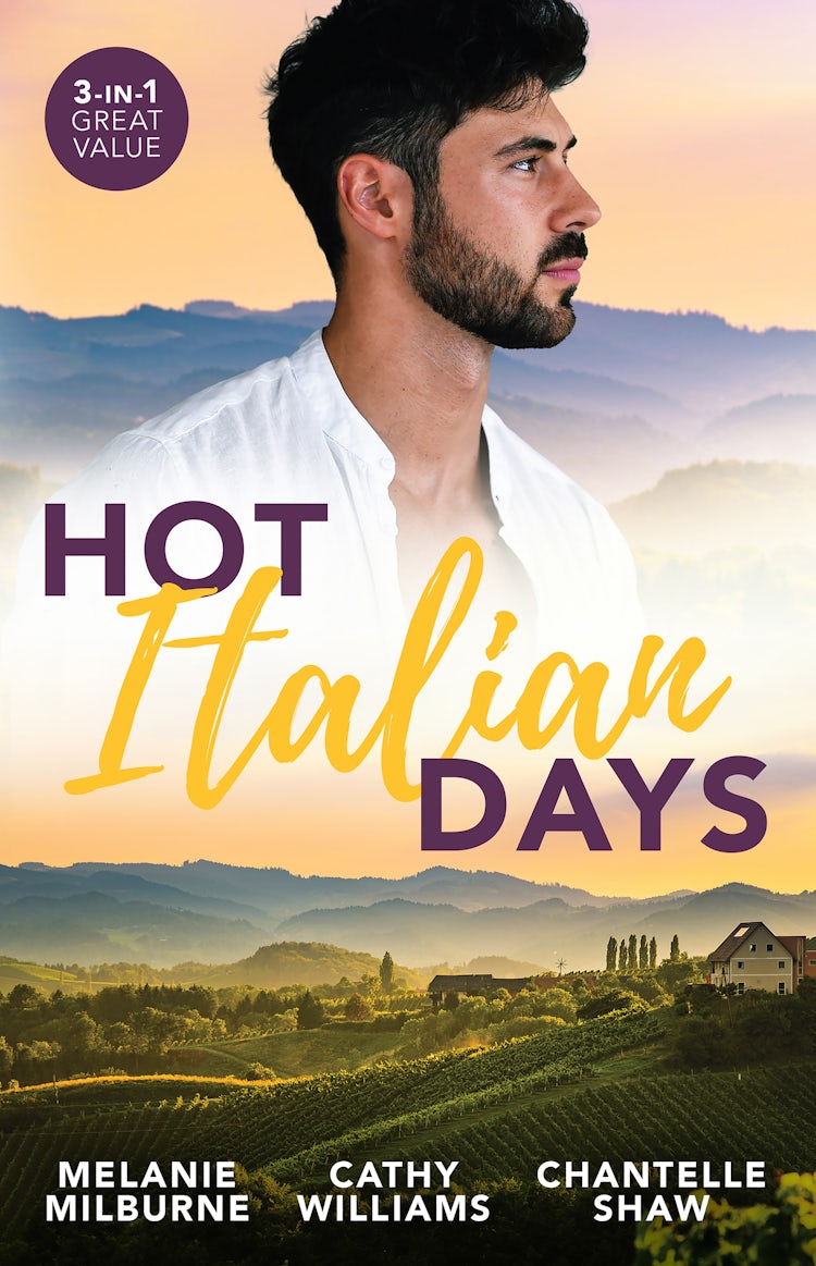 Cover image for Hot Italian Days/His Innocent's Passionate Awakening/The Uncompromising Italian/A Baby Scandal In Italy, isbn: 9781038938565