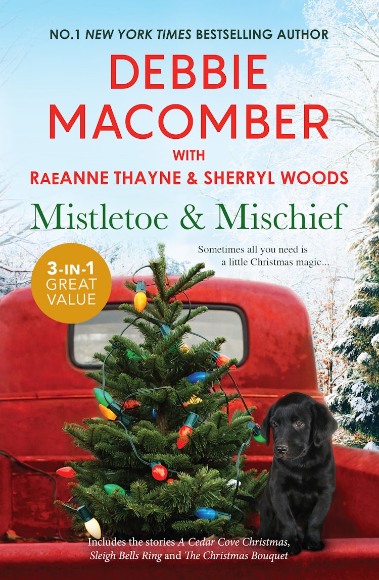 Cover image for Mistletoe & Mischief/A Cedar Cove Christmas/Sleigh Bells Ring/The Christmas Bouquet, isbn: 9781038938633