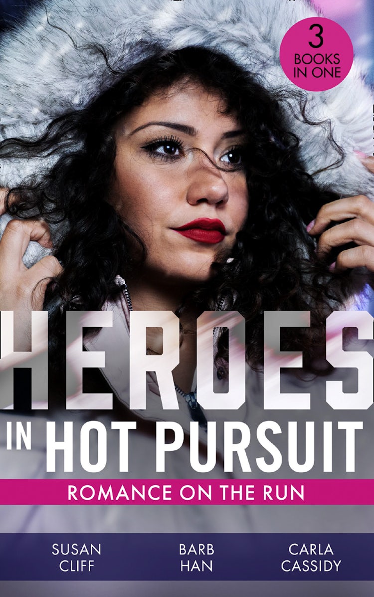 Cover image for Heroes In Hot Pursuit: Romance On The Run/Witness On The Run/Sudden Setup/Scene Of The Crime: Means And Motive, isbn: 9781038941084
