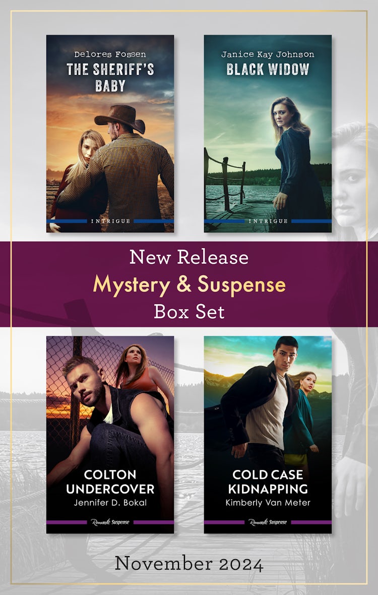 Cover image for Mystery & Suspense New Release Box Set Nov 2024/The Sheriff's Baby/Black Widow/Colton Undercover/Cold Case Kidnapping, isbn: 9781038941985