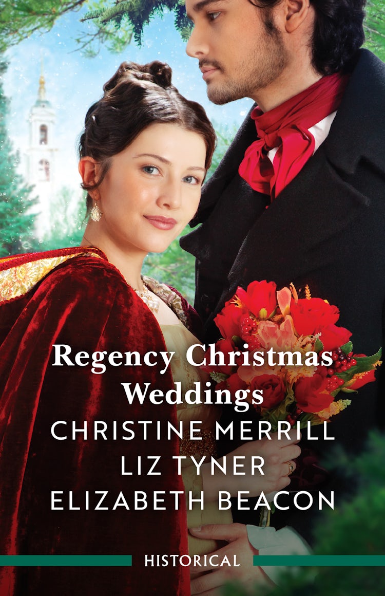 Cover image for Regency Christmas Weddings/A Mistletoe Kiss For The Governess/The Earl's Yuletide Proposal/Lord Grange's Snowy Reunion, isbn: 9781038943460