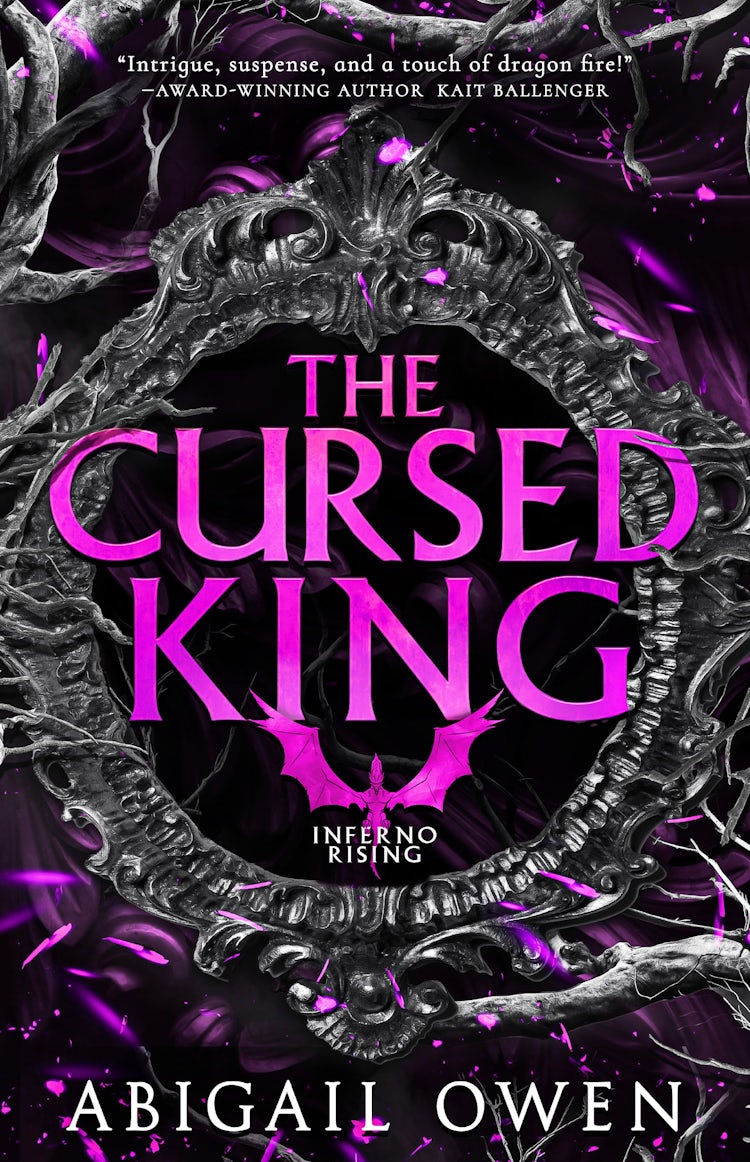 Cover image for The Cursed King (Inferno Rising, Book 4) From the author of bestselling romantasy The Games Gods Play, perfect for readers of Rebecca Yarros' Fourth Wing, Iron Flame and Onyx Storm, isbn: 9781038945051