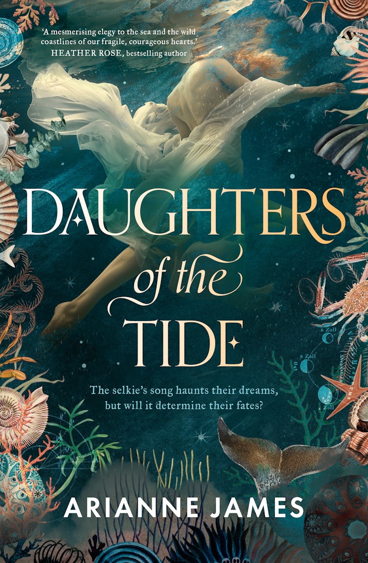 Cover image for Daughters of the Tide: The gorgeously atmospheric 2026 debut that explores secrets and selkies in 1920s Tasmania, isbn: 9781038945549