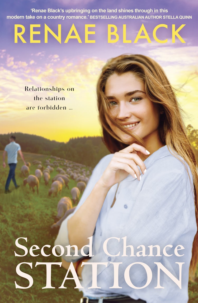 Cover image for Second Chance Station: New flirty and uplifting forbidden romance for 2025 from a bright new voice in rural romance. Perfect for readers of Rachael Johns, Alissa Callen and Stella Quinn., isbn: 9781038945563