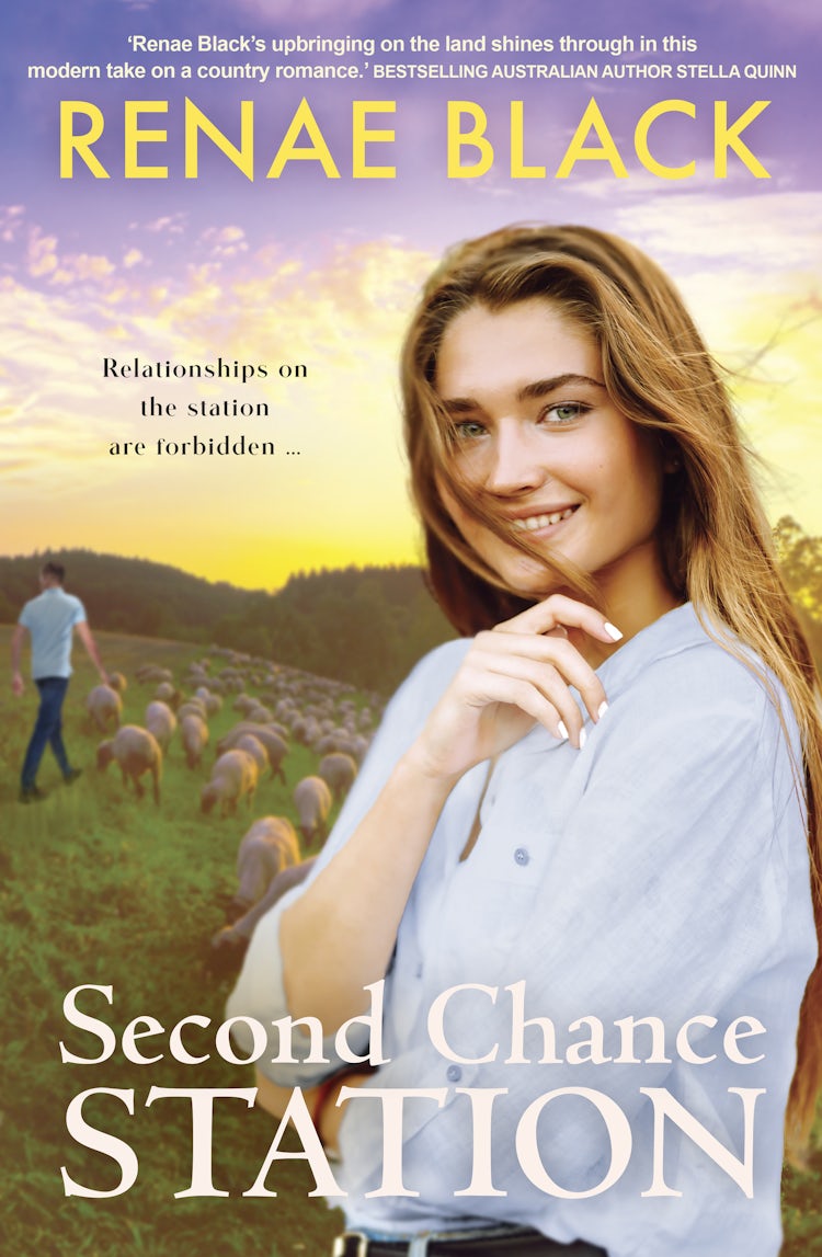 Cover image for Second Chance Station: New flirty and uplifting forbidden romance for 2025 from a bright new voice in rural romance. Perfect for readers of Rachael Johns, Alissa Callen and Stella Quinn., isbn: 9781038945570