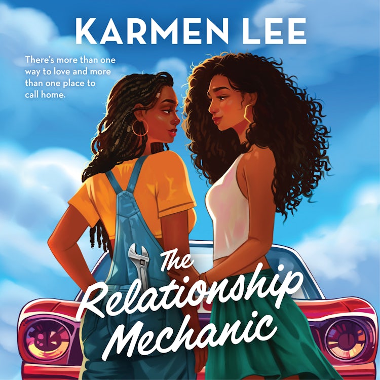 Cover image for The Relationship Mechanic: A spicy small town black sapphic rom com, isbn: 9781038948090