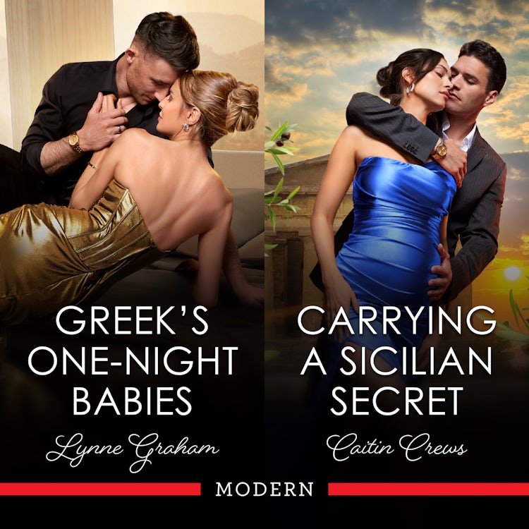 Cover image for Greek's One-Night Babies/Carrying A Sicilian Secret, isbn: 9781038951465