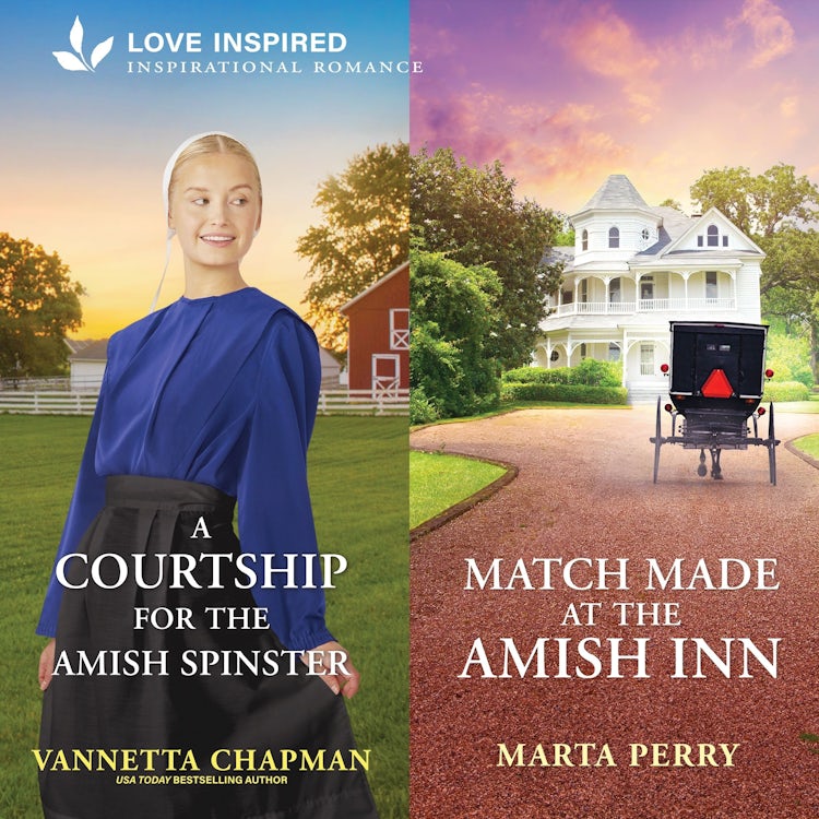Cover image for A Courtship For The Amish Spinster/Match Made At The Amish Inn, isbn: 9781038951540