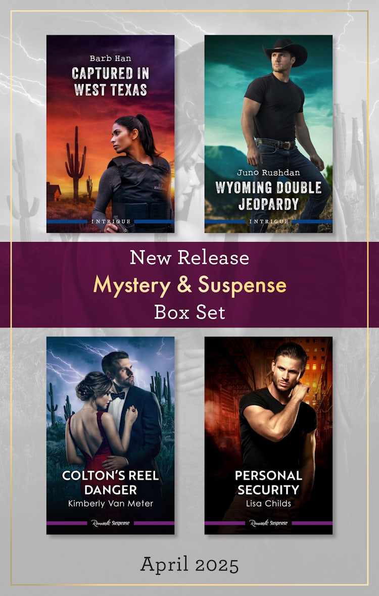 Cover image for Mystery & Suspense New Release Box Set April 2025/Captured In West Texas/Wyoming Double Jeopardy/Colton's Reel Danger/Personal Security, isbn: 9781038954572