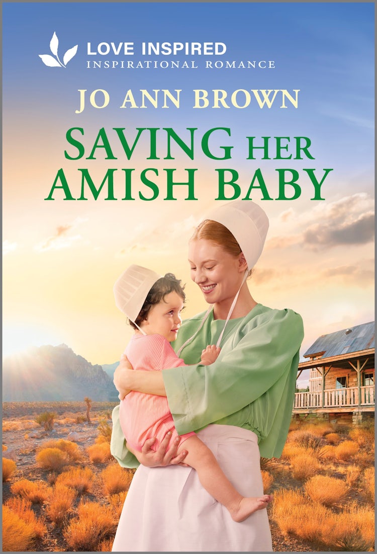 Cover image for Saving Her Amish Baby, isbn: 9781038955586