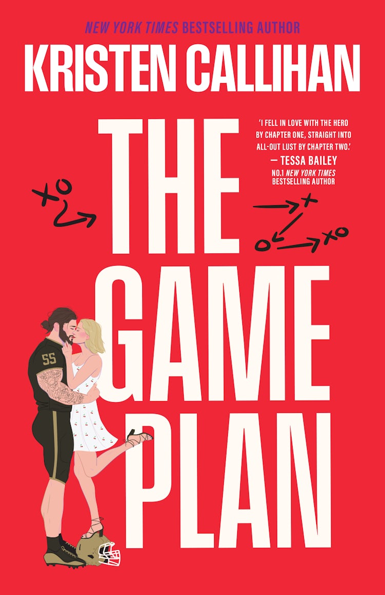 Cover image for The Game Plan: a blend of sizzling romance and raw emotion, this NFL sports romance and TikTok sensation will have you hooked, isbn: 9781038955760