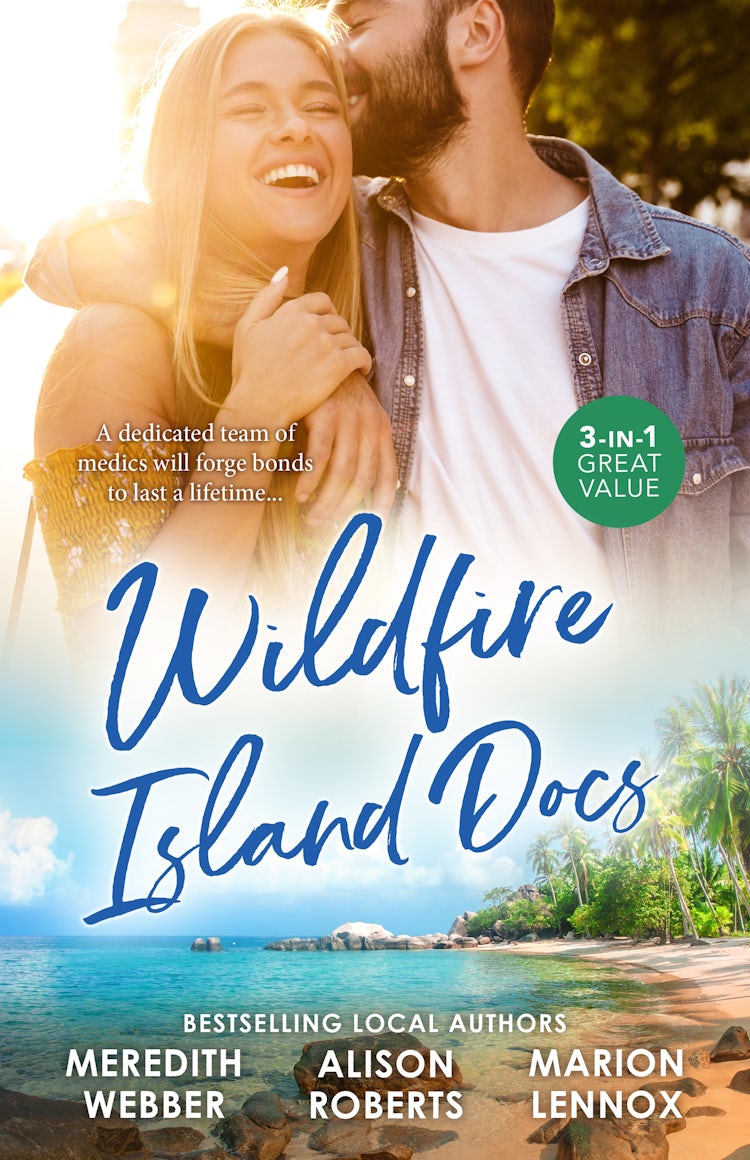 Cover image for Wildfire Island Docs/The Man She Could Never Forget/The Nurse Who Stole His Heart/Saving Maddie's Baby, isbn: 9781038962393