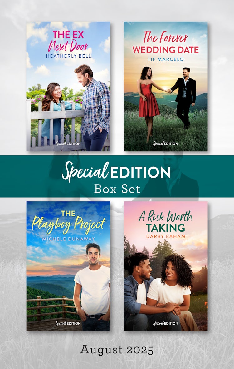 Cover image for Special Edition Box Set August 2025/The Ex Next Door/The Forever Wedding Date/The Playboy Project/A Risk Worth Taking, isbn: 9781038963567