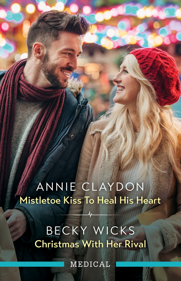 Cover image for Mistletoe Kiss To Heal His Heart/Christmas With Her Rival, isbn: 9781038965004