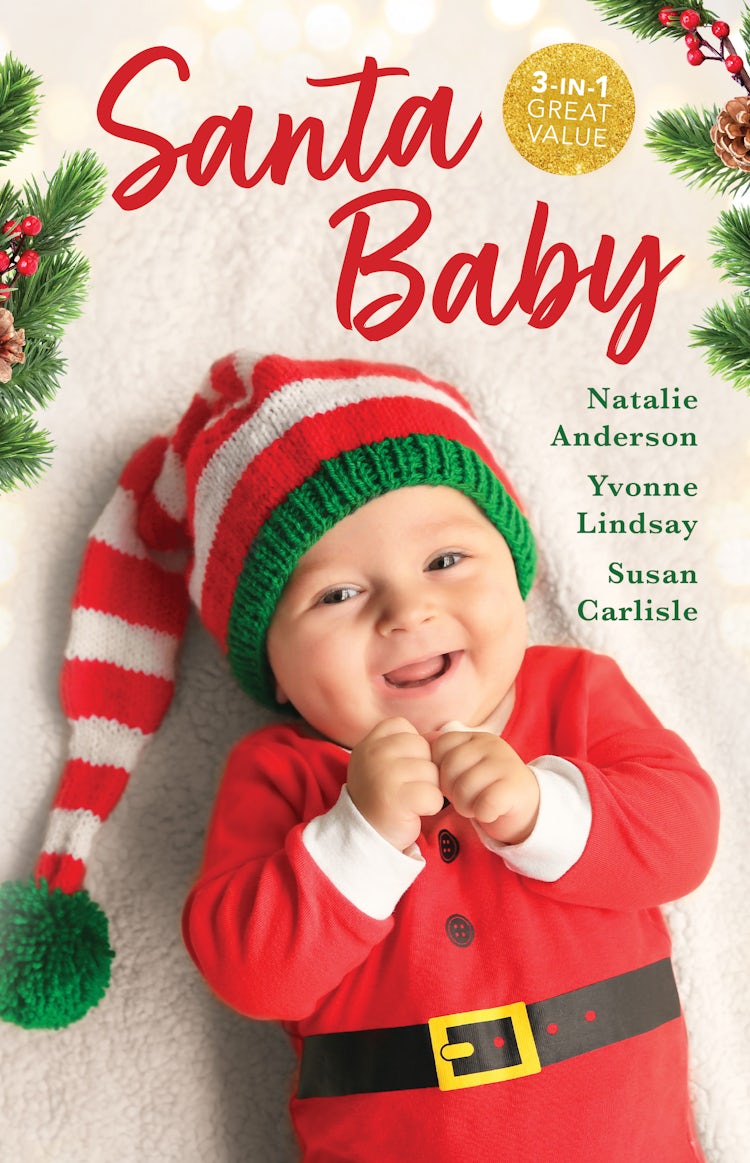 Cover image for Santa Baby/Carrying Her Boss's Christmas Baby/The Christmas Baby Bonus/A Daddy Sent By Santa, isbn: 9781038965196