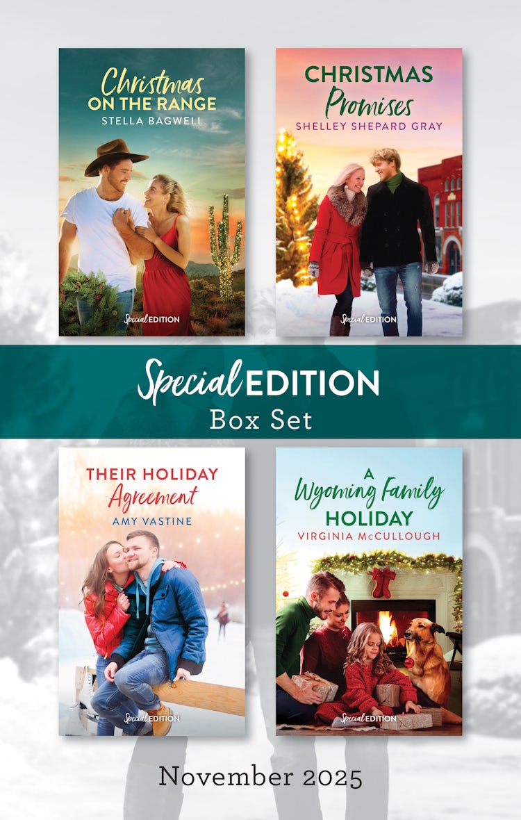 Cover image for Special Edition Box Set November 2025/Christmas On The Range/Christmas Promises/Their Holiday Agreement/A Wyoming Family Holiday, isbn: 9781038965622