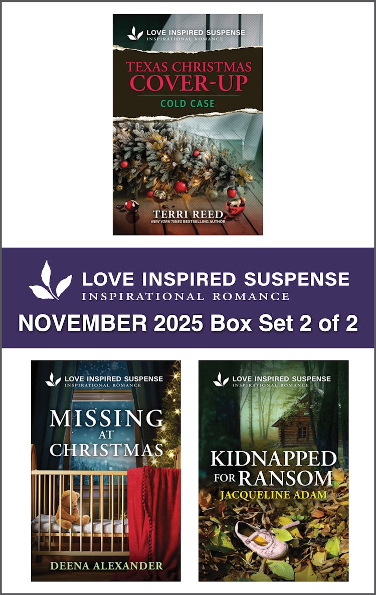 Cover image for Love Inspired Suspense November 2025 - Box Set 2 of 2/Texas Christmas Cover-Up/Missing At Christmas/Kidnapped For Ransom, isbn: 9781038968623