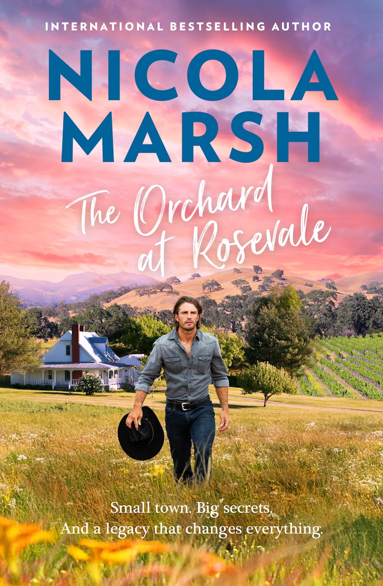Cover image for The Orchard at Rosevale: the new grumpy / sunshine romance for 2026, from a USA Today bestselling author. Perfect for readers of Karly Lane and Mandy Magro., isbn: 9781038969279