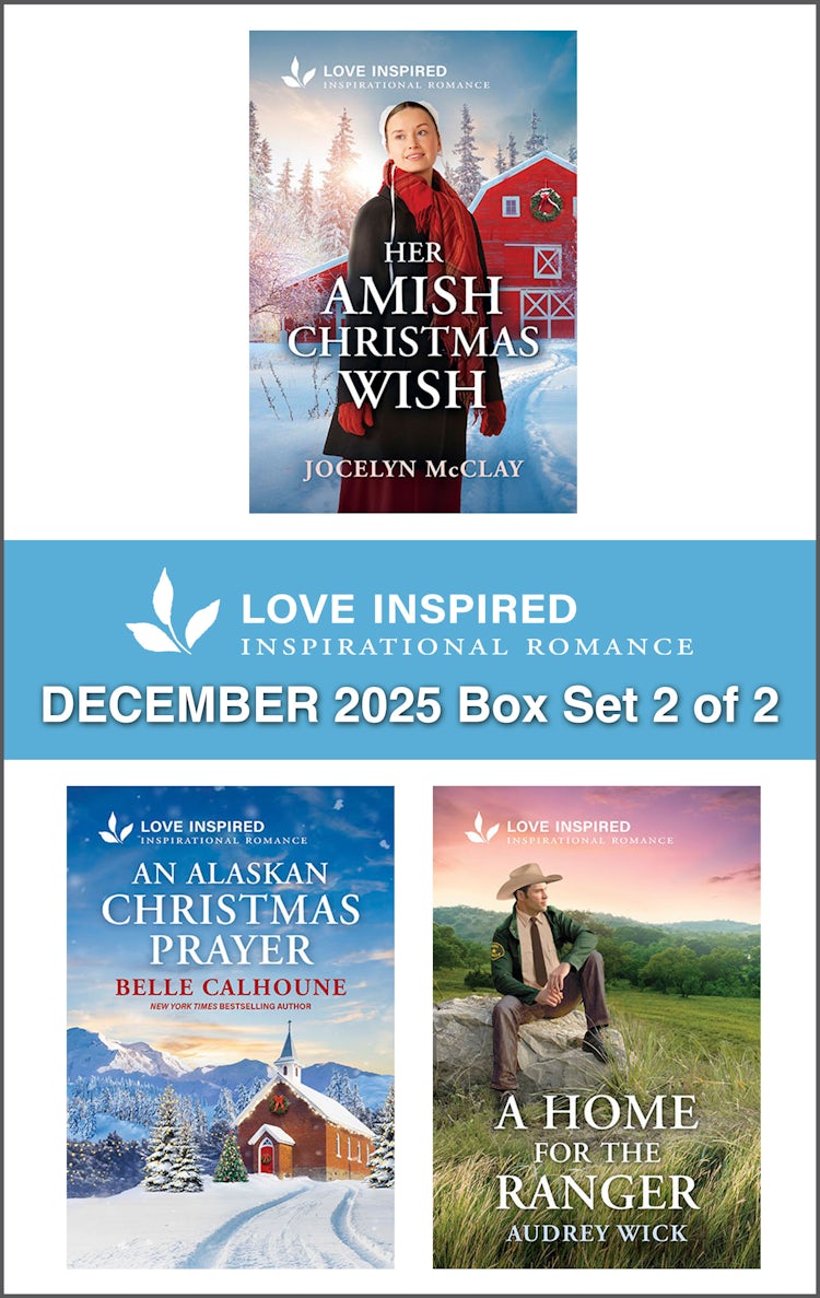 Cover image for Love Inspired December 2025 - Box Set 2 of 2/Her Amish Christmas Wish/An Alaskan Christmas Prayer/A Home For The Ranger, isbn: 9781038971043