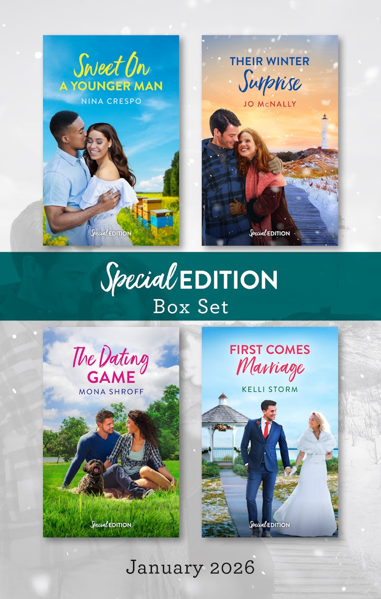 Cover image for Special Edition Box Set January 2026/Sweet On A Younger Man/Their Winter Surprise/The Dating Game/First Comes Marriage, isbn: 9781038972095