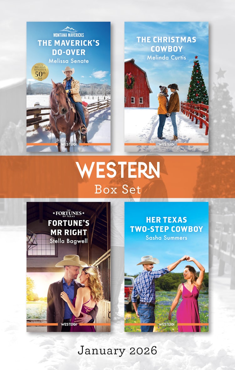 Cover image for Western Box Set January 2026/The Maverick's Do-Over/The Christmas Cowboy/Fortune's Mr Right/Her Texas Two-Step Cowboy, isbn: 9781038972385