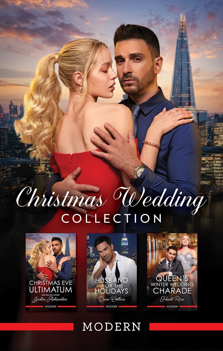 Cover image for Christmas Wedding Collection/Christmas Eve Ultimatum/Husband For The Holidays/Queen's Winter Wedding Charade, isbn: 9781038975300