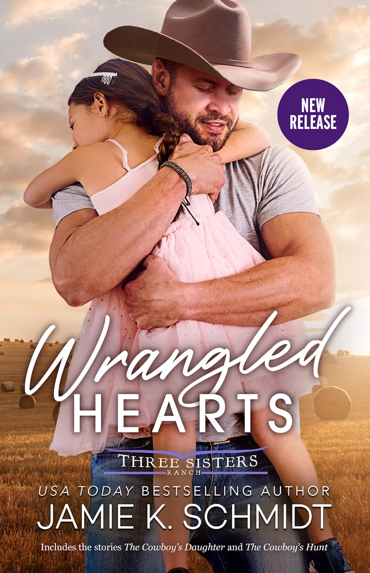 Cover image for Wrangled Hearts/The Cowboy's Daughter/The Cowboy's Hunt, isbn: 9781038976611