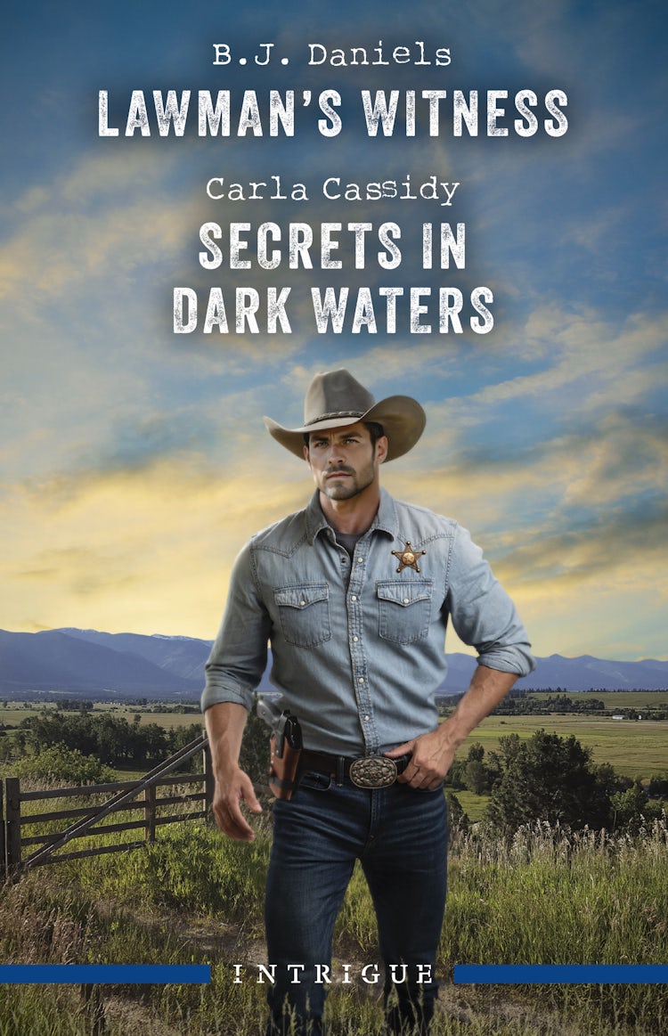 Cover image for Lawman's Witness/Secrets In Dark Waters, isbn: 9781038978875
