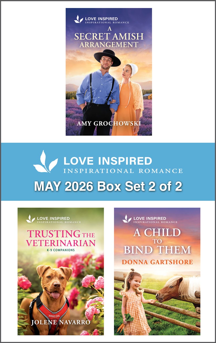 Cover image for Love Inspired May 2026 Box Set - 2 of 2/A Secret Amish Arrangement/Trusting The Veterinarian/A Child To Bind Them, isbn: 9781038982049