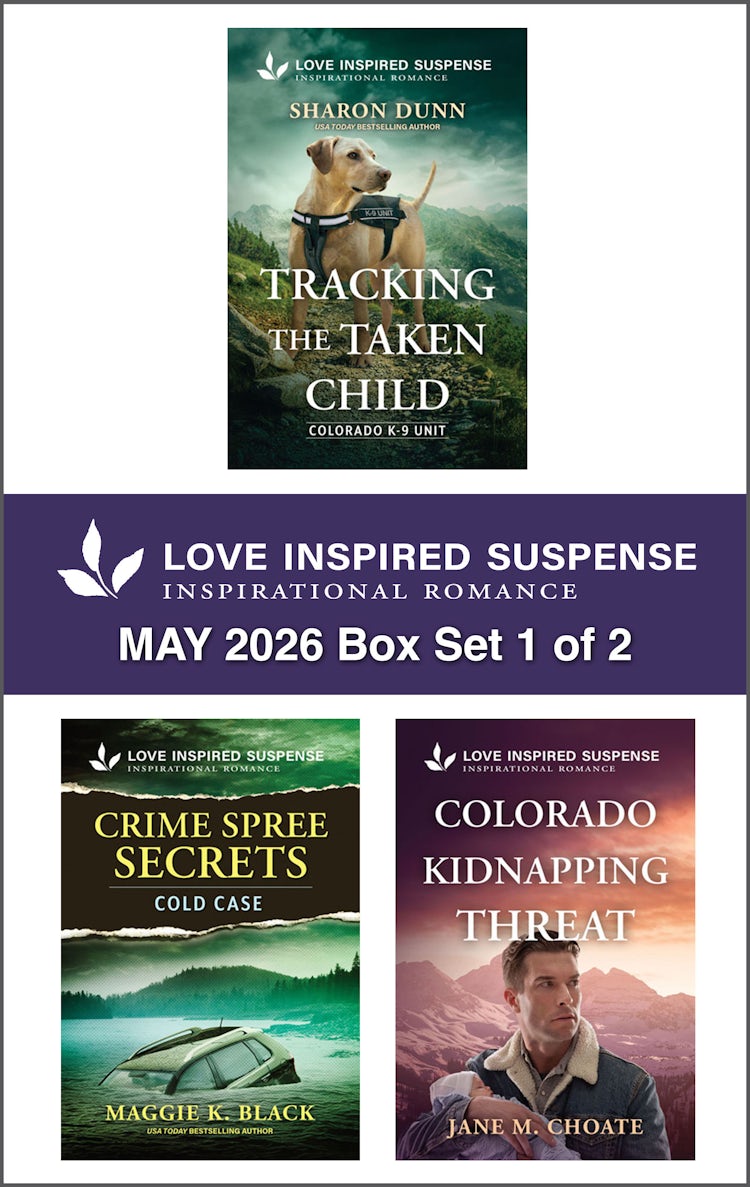 Cover image for Love Inspired Suspense May 2026 - Box Set 1 of 2/Tracking The Taken Child/Crime Spree Secrets/Colorado Kidnapping Threat, isbn: 9781038982117
