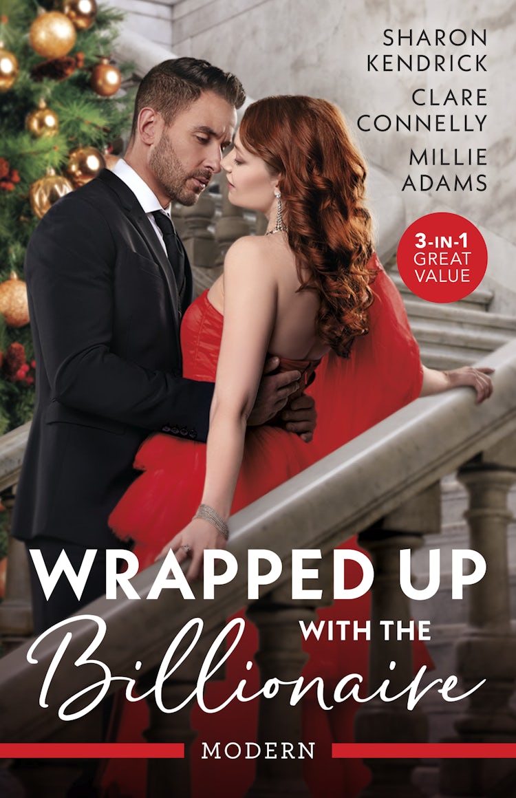 Cover image for Wrapped Up With The Billionaire/Her Christmas Baby Confession/Twelve Nights In The Prince's Bed/The Christmas The Greek Claimed Her, isbn: 9781038991317