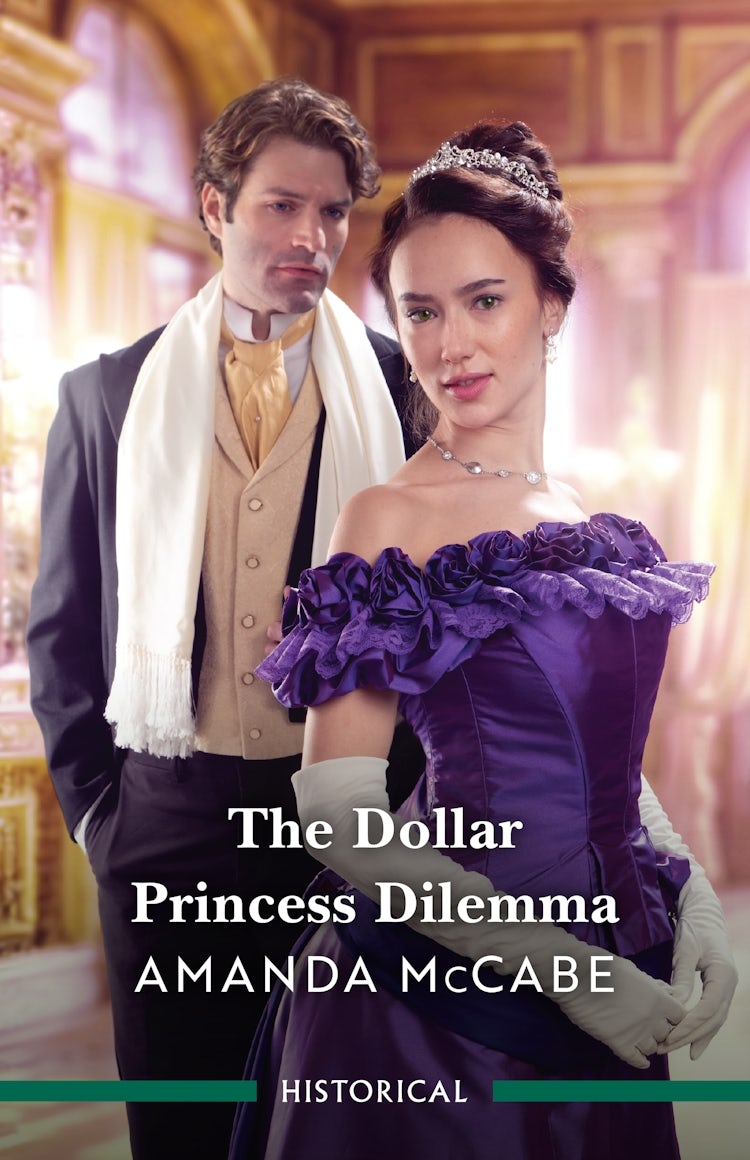 Cover image for The Dollar Princess Dilemma [Large Print], isbn: 9781038999139
