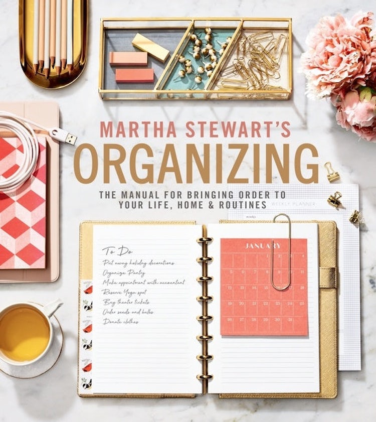 Cover image for Martha Stewart's Organizing: The Manual for Bringing Order to Your Life, Home & Routines, isbn: 9781328508256