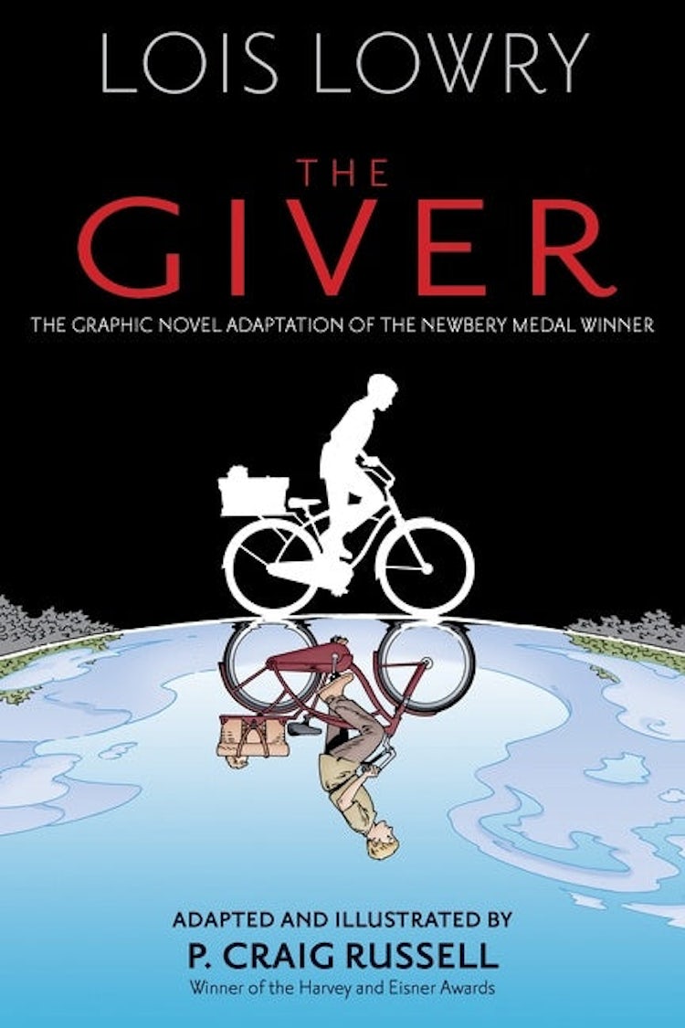 Cover image for The Giver (Graphic Novel), isbn: 9781328575487