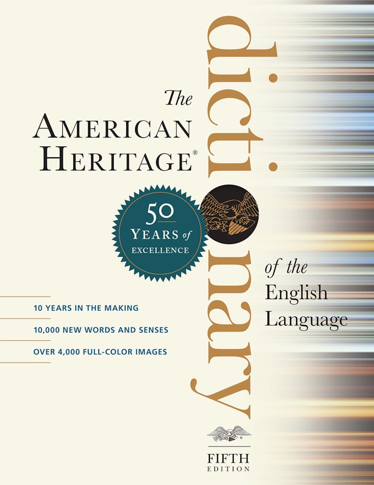 Cover image for American Heritage Dictionary Of The English Language, Fifth, isbn: 9781328841698