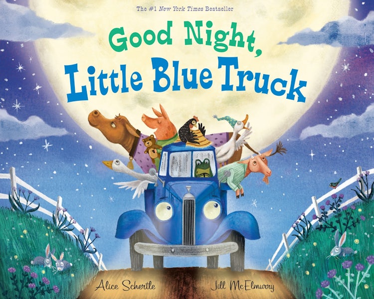 Cover image for Good Night, Little Blue Truck, isbn: 9781328852137