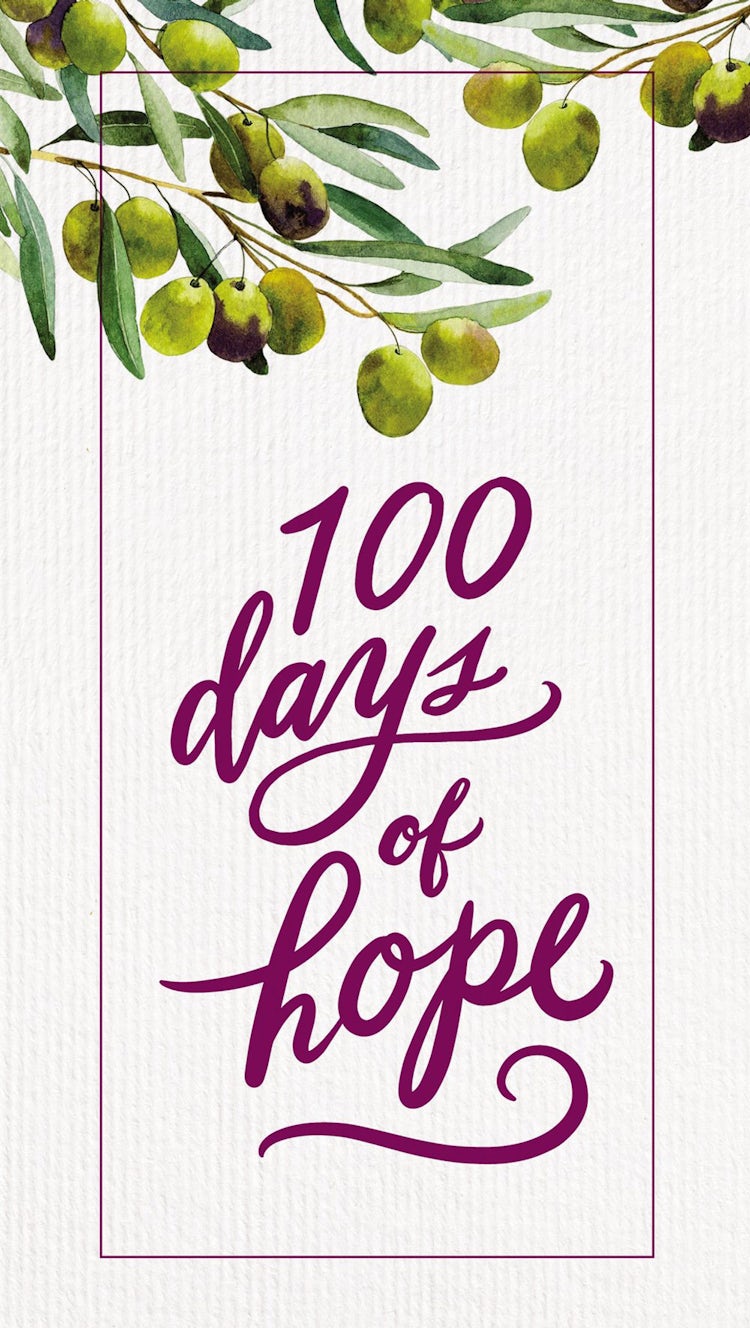 Cover image for 100 Days Of Hope, isbn: 9781400213504