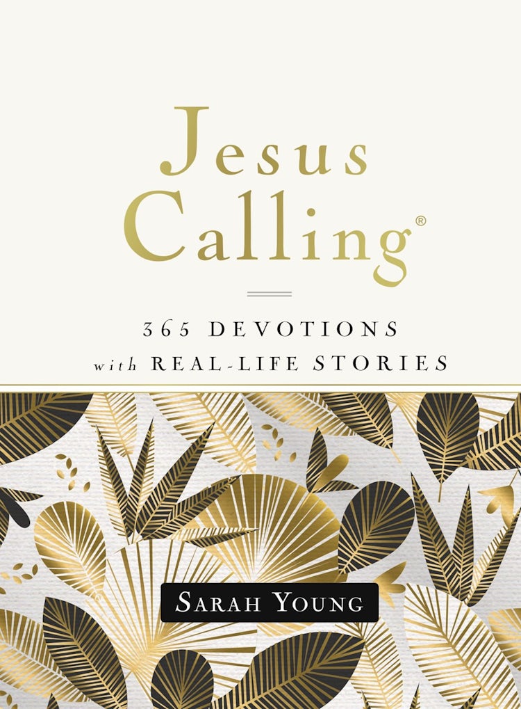 Cover image for Jesus Calling, 365 Devotions With Real-life Stories, isbn: 9781400215058