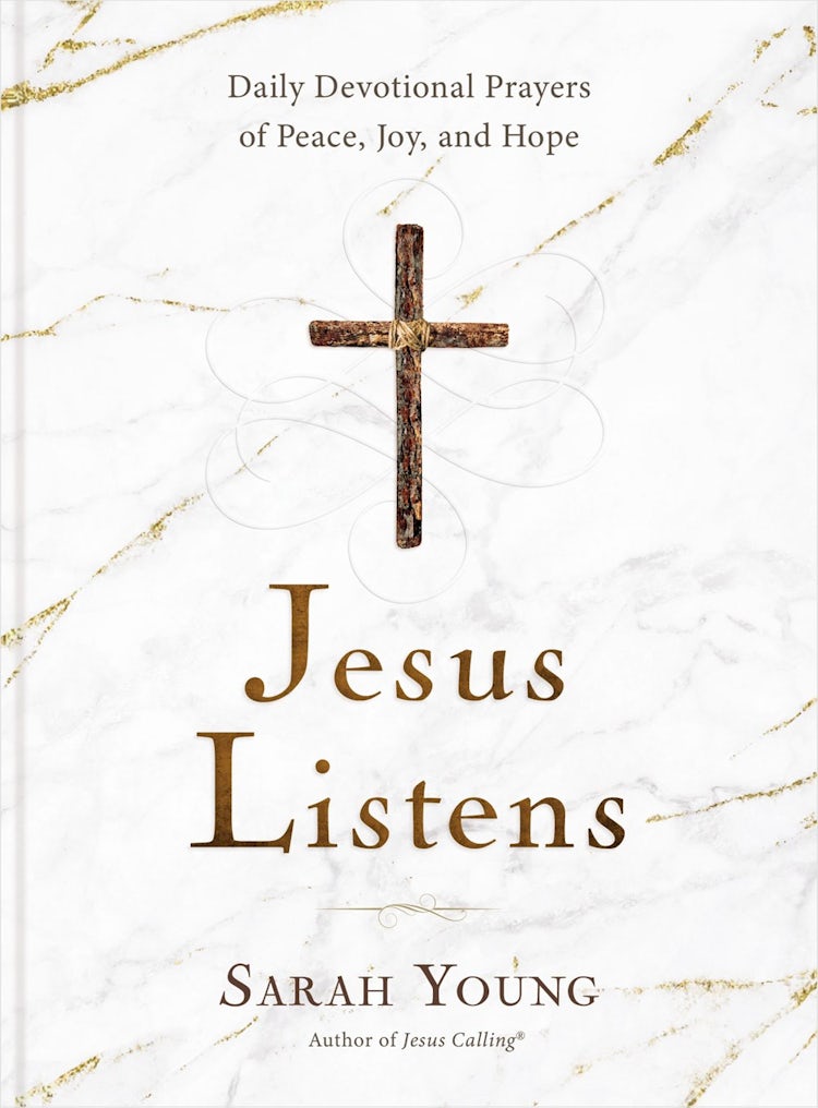 Cover image for Jesus Listens: Daily Devotional Prayers of Peace, Joy, and Hope, isbn: 9781400215584
