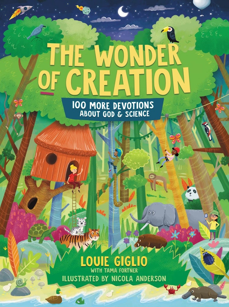 Cover image for The Wonder Of Creation: 100 More Devotions About God and Science, isbn: 9781400230464