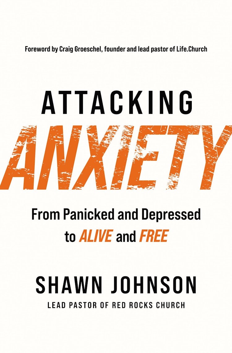 Cover image for Attacking Anxiety: From Panicked and Depressed to Alive and Free, isbn: 9781400230693