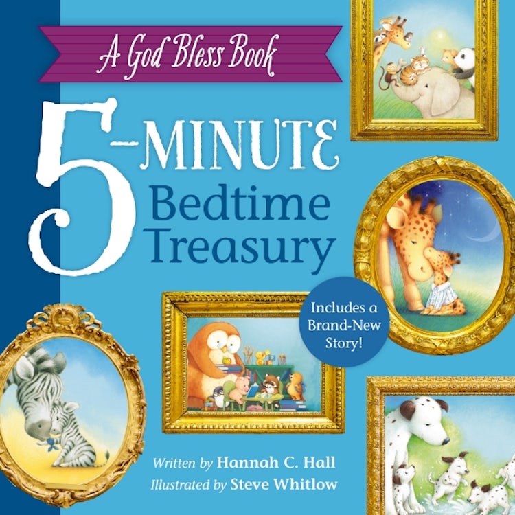 Cover image for A God Bless Book 5-minute Bedtime Treasury, isbn: 9781400246328