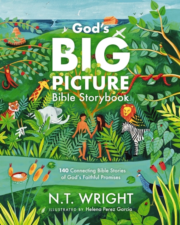 Cover image for God's Big Picture Bible Storybook:140 Connecting Bible Stories of God's Faithful Promises, isbn: 9781400246878