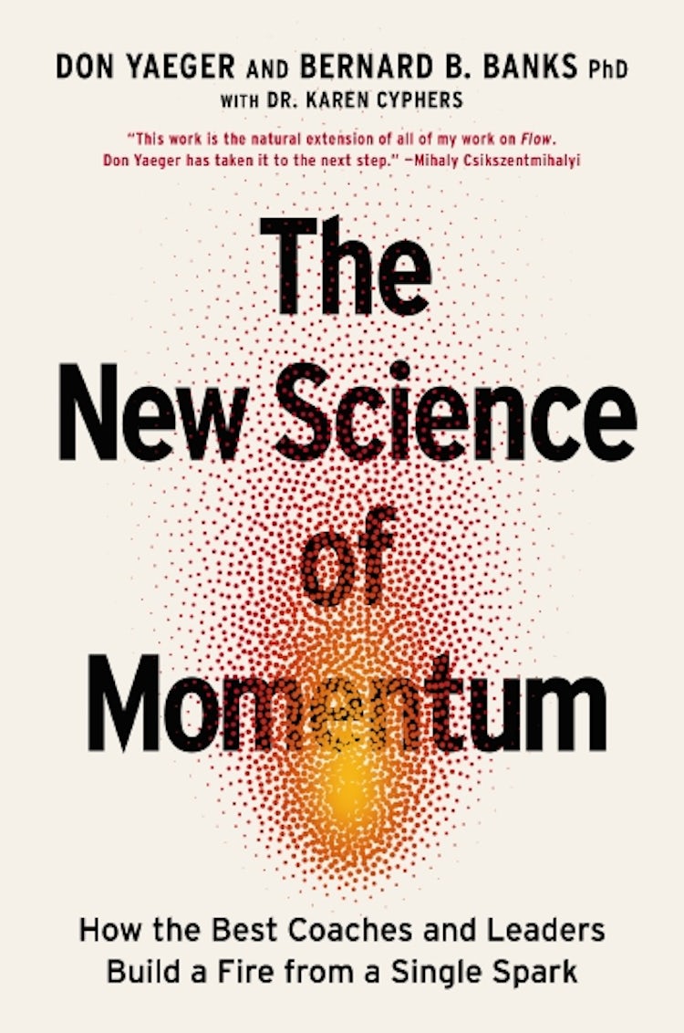 Cover image for The New Science of Momentum: How the Best Coaches and Leaders Build a Fire from a Single Spark, isbn: 9781400247134