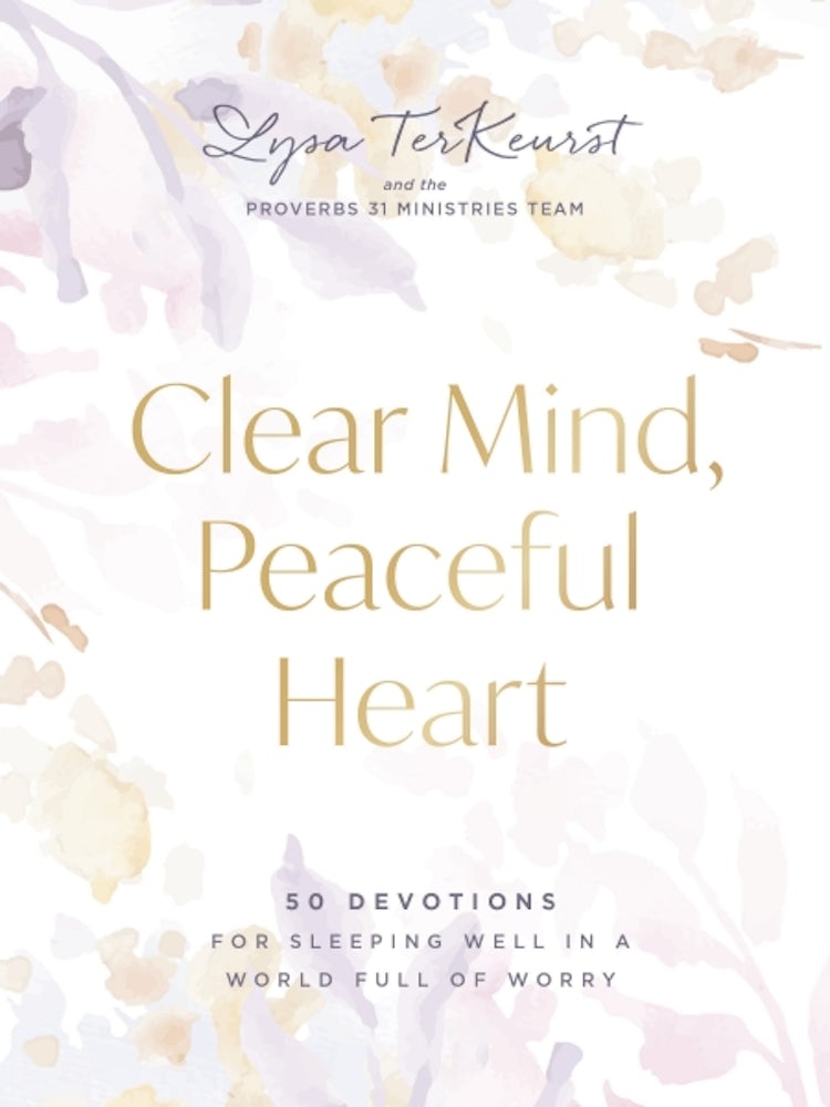 Cover image for Clear Mind, Peaceful Heart : 50 Devotions for Sleeping Well in a World Full of Worry, isbn: 9781400247394