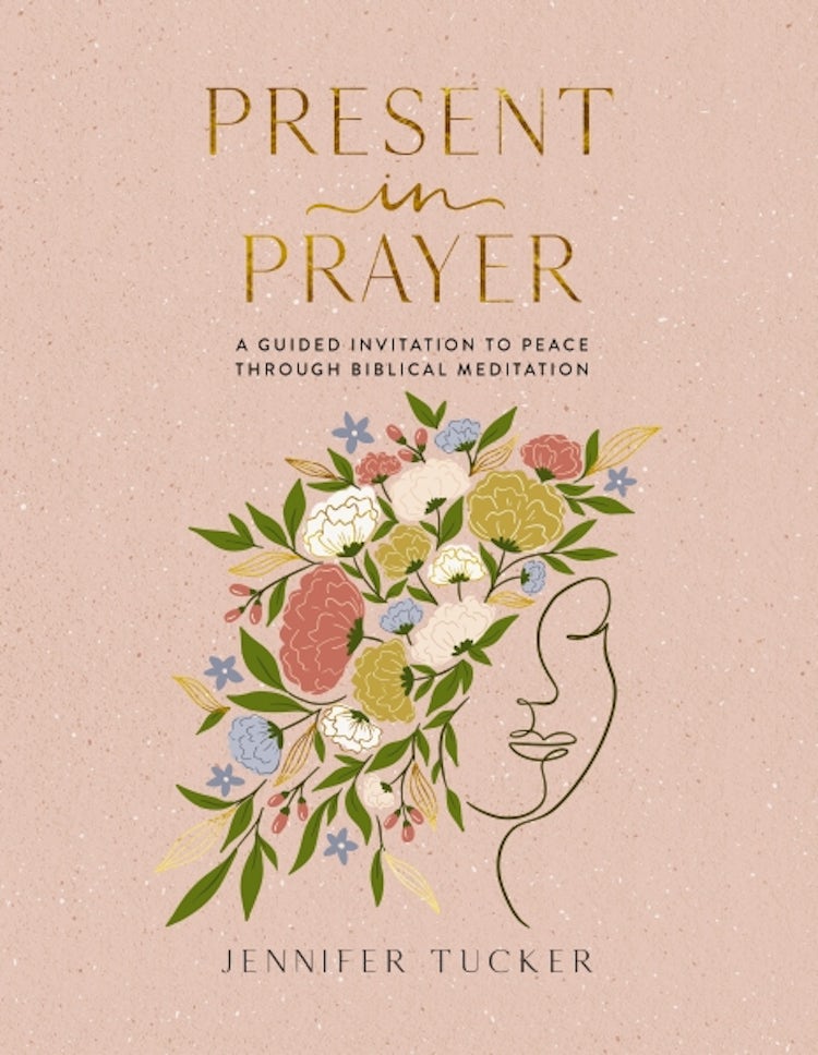 Cover image for Present In Prayer: A Guided Invitation To Peace Through Biblical Meditation, isbn: 9781400247929
