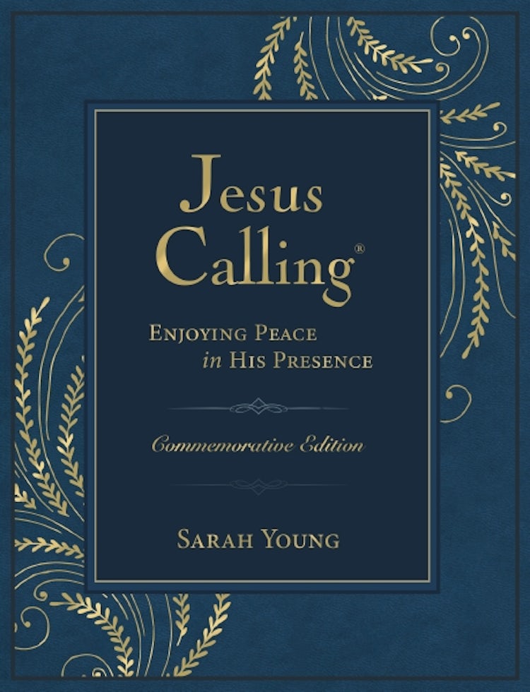 Cover image for Jesus Calling 20th Anniversary Commemorative Edition: Enjoying Peace In His Presence (a 365-day Devotional), isbn: 9781400250813