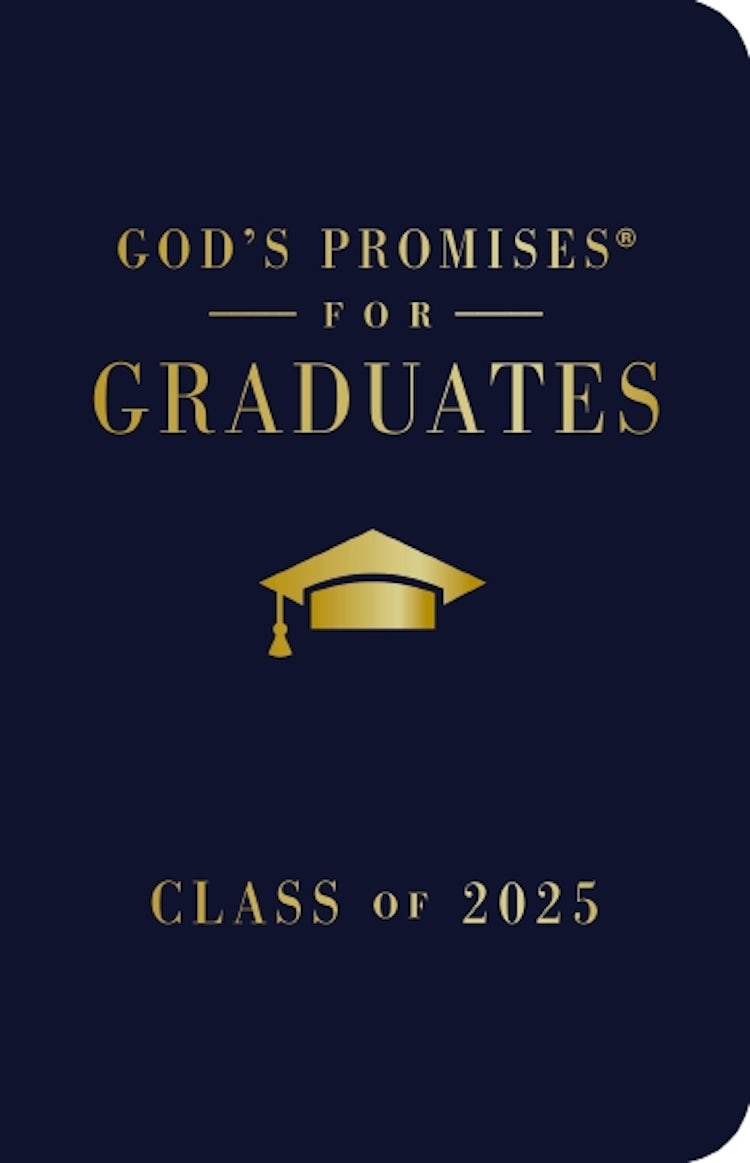 Cover image for God's Promises For Graduates: Class Of 2025: Navy NKJV, isbn: 9781400251247