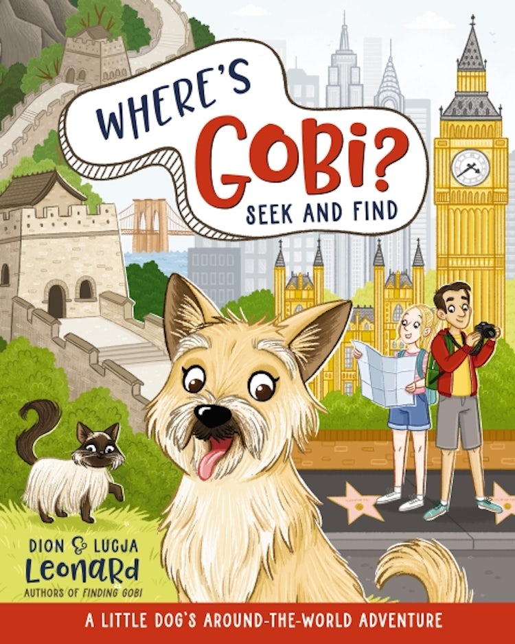Cover image for Where's Gobi? Seek and Find: A Little Dog's Around-the-World Adventure, isbn: 9781400252893