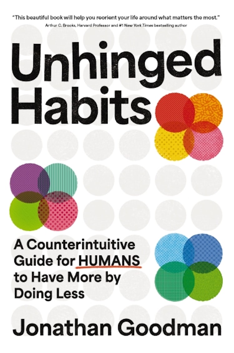 Cover image for Unhinged Habits  A Counterintuitive Guide for Humans to Have More by Doing Less, isbn: 9781400253432